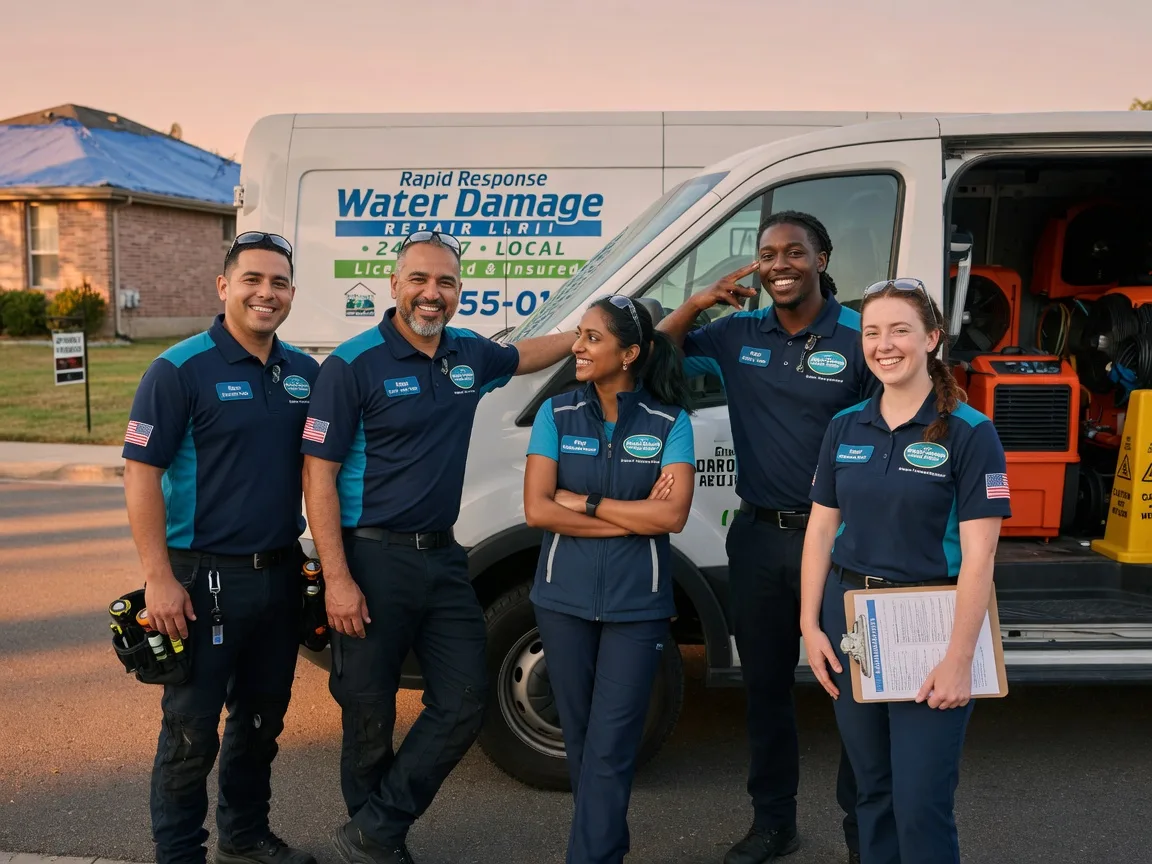 Water Damage Restoration company in Rocky, OK